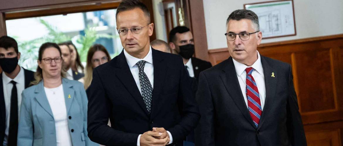 Budapesten tárgyalt ma Gideon Sza'ar izraeli külügyminiszter Szijjártó Péterrel
