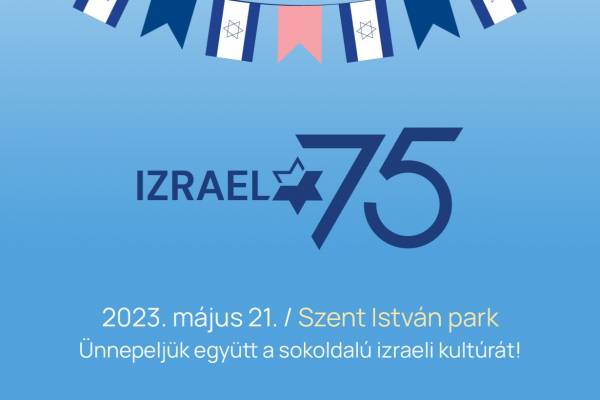 Izrael nap a Szent István parkban – hatalmas buli és napsütés várható most vasárnap
