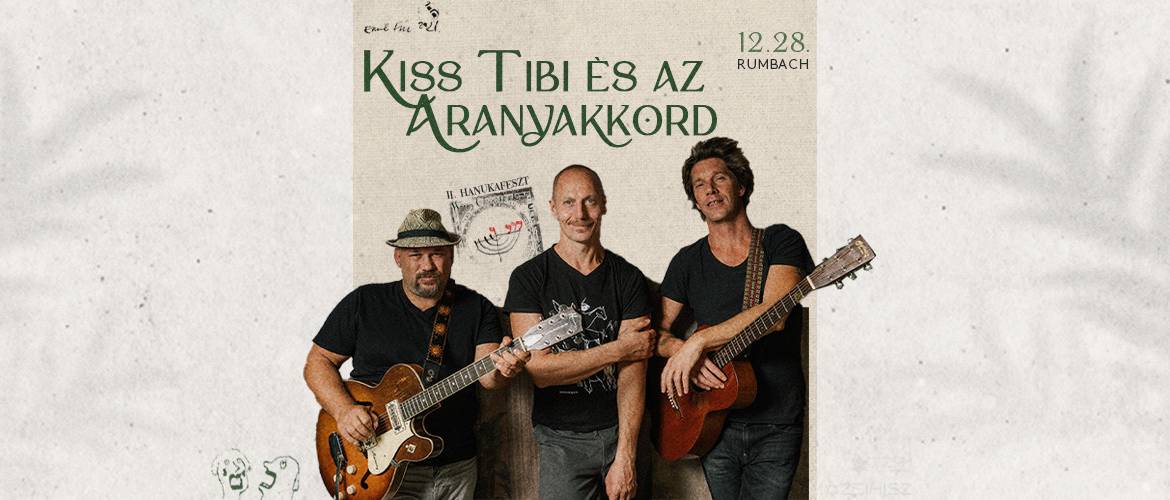 Kiss Tibi és az Aranyakkord koncert: HanukaFeszt2024