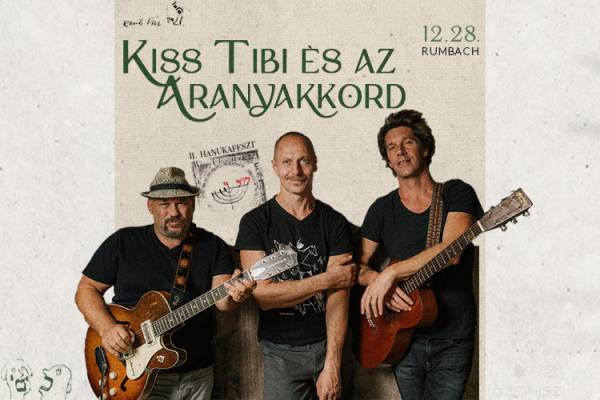 Kiss Tibi és az Aranyakkord koncert: HanukaFeszt2024