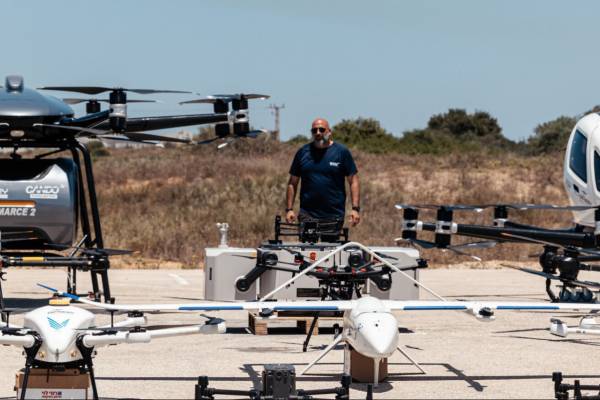 Helló jövő: dróntaxikat teszteltek Izraelben