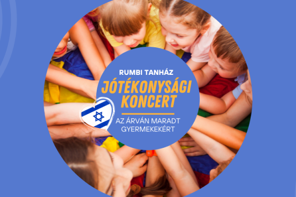 Gyermekek a gyermekekért: Rumbi Tanház jótékonysági koncert sztárfellépőkkel