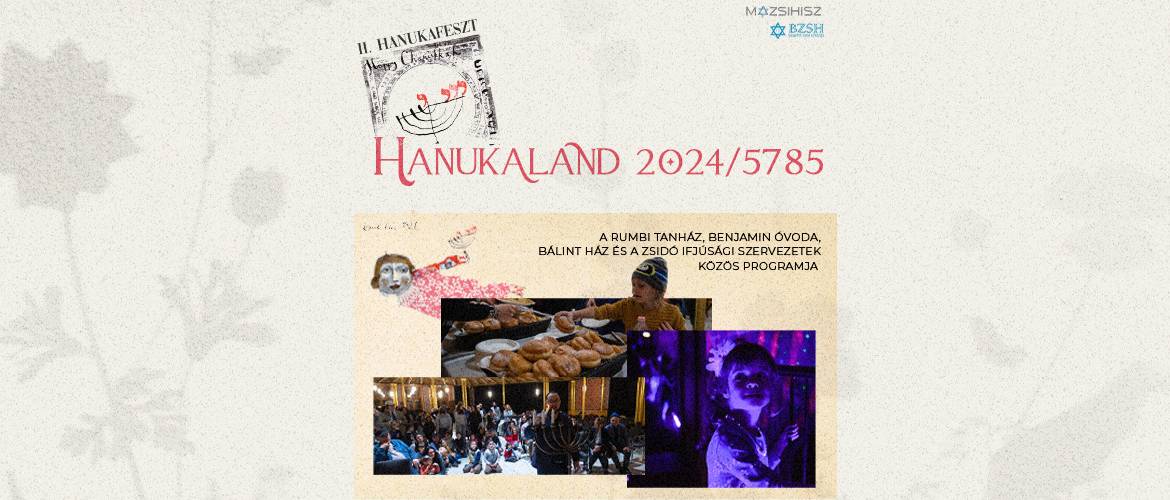 Hanukaland – Nagy közös családi hanuka a Bálint Házban / HanukaFeszt2024