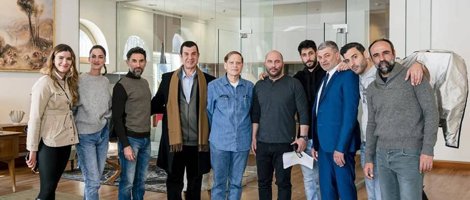 Az izraeli nagykövet meglátogatta a Budapesten forgató Fauda stábját