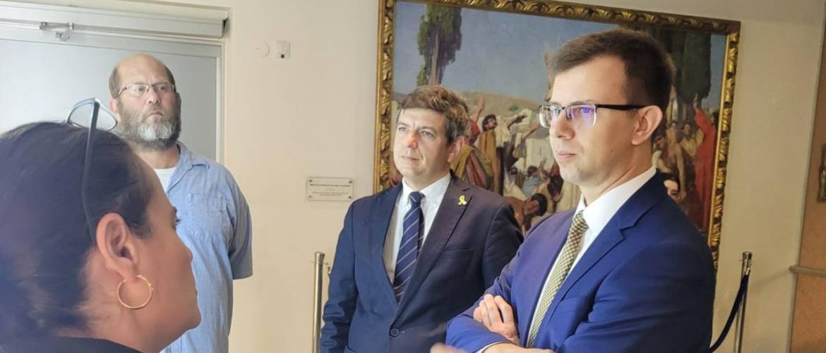 Magyar delegáció a Herzl-hegyen – tisztelgés Herzl Tivadar és Szenes Hanna emléke előtt