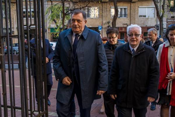Milorad Dodik: „Látogatásom az Izrael melletti kiállásunk kifejezése”