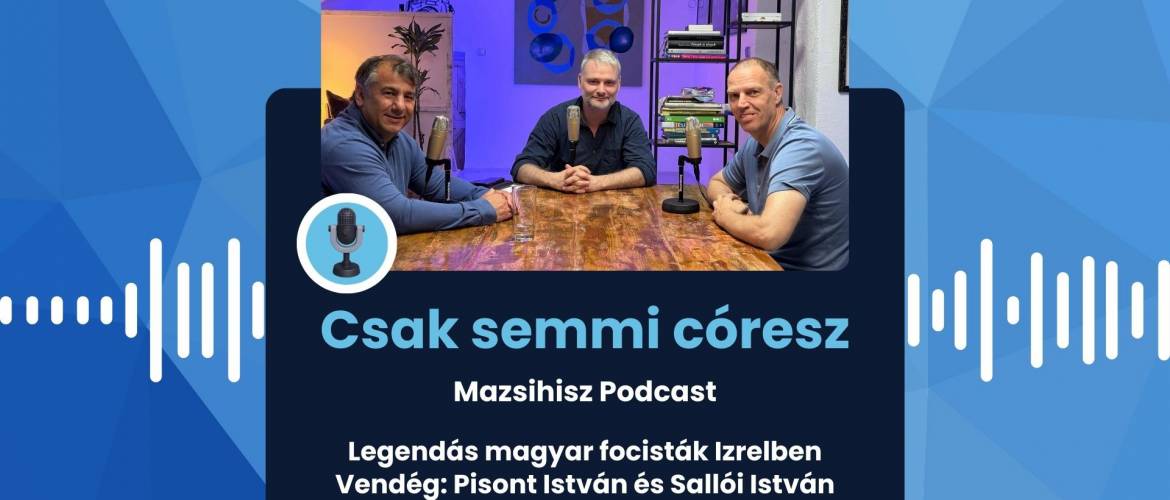 Mazsihisz podcast: Legendás magyar focisták Izraelben
