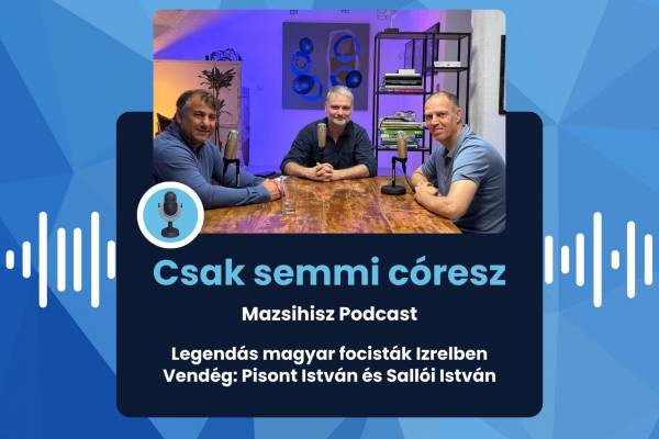 Mazsihisz podcast: Legendás magyar focisták Izraelben