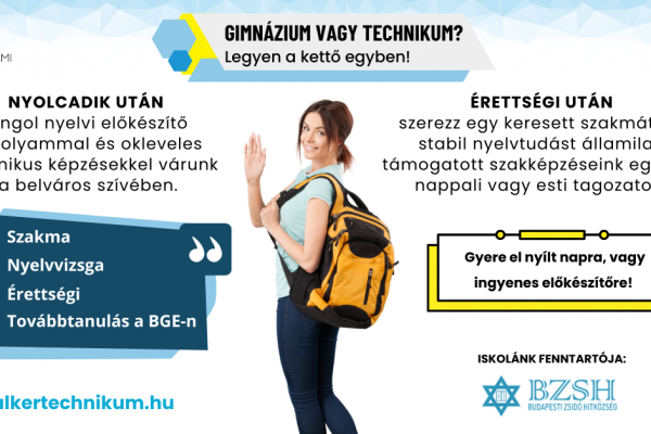 Nyílt nap és felvételi a BZSH Külkereskedelmi Technikumban