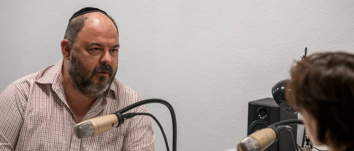Radnóti főrabbi: „A pápa legfontosabb üzenete a fegyvertelen szív"
