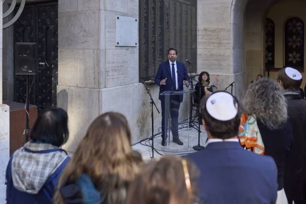 Szenes Hannára emlékeztünk halála évfordulóján a Hősök templománál