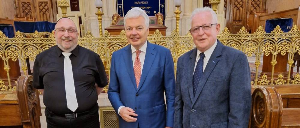 Magas rangú belga politikussal tárgyalt a Mazsihisz elnöke | Mazsihisz