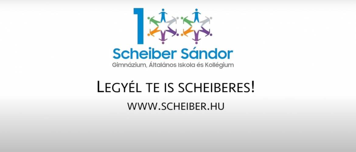 Legyél Te is Scheiberes – Online nyílt nap a Scheiber Iskolában!