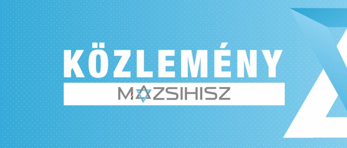 A Mazsihisz tiltakozik az egri képviselő antiszemita megnyilvánulása miatt