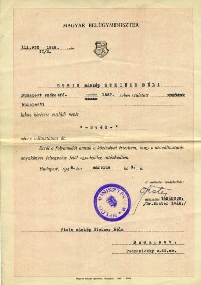 Kohnbol Kovacs Kis Magyar Zsido Nevtortenet Mazsihisz
