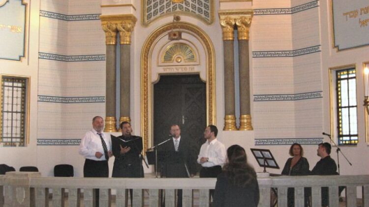 Kántorkoncert a Páva utcai zsinagógbán