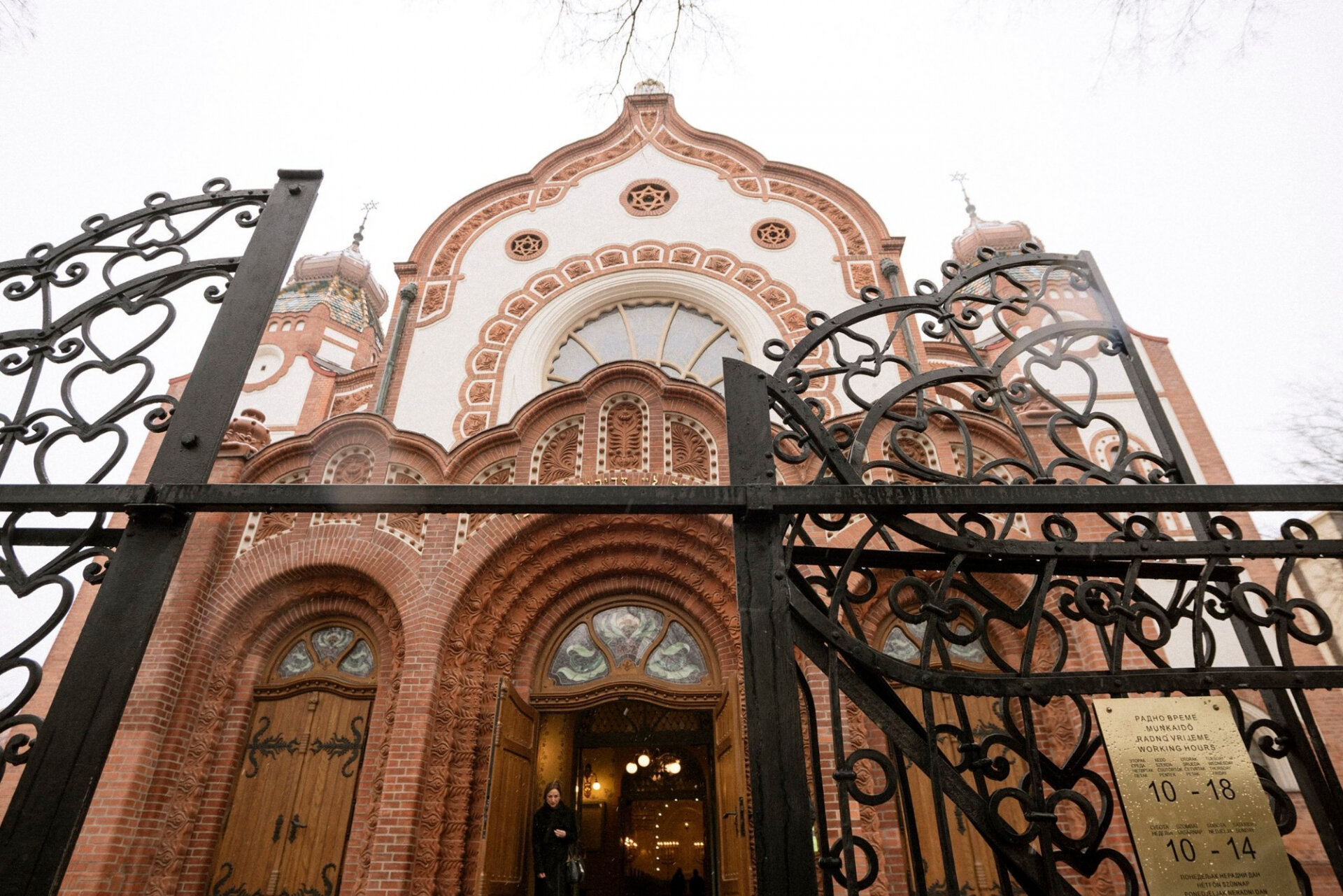 A magyar szecesszió stílusában épült szabadkai zsinagóga