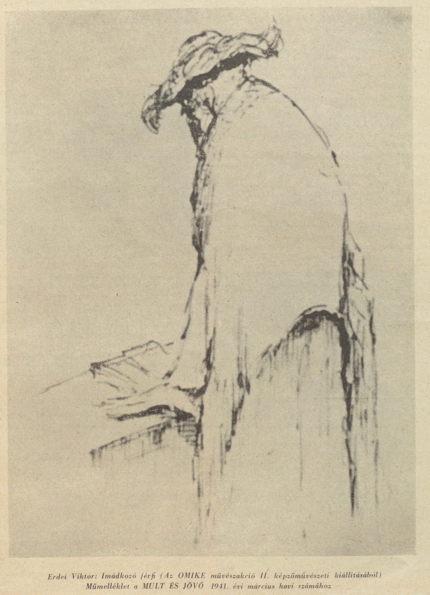ErdeiViktor-Imádkozó férfi Mult és Jövő 1943 március 14_.jpg