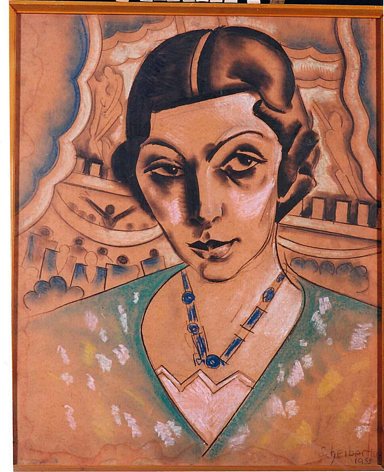 Gerő Erzsébet portréja Sceiber Hugo MILEV.jpg