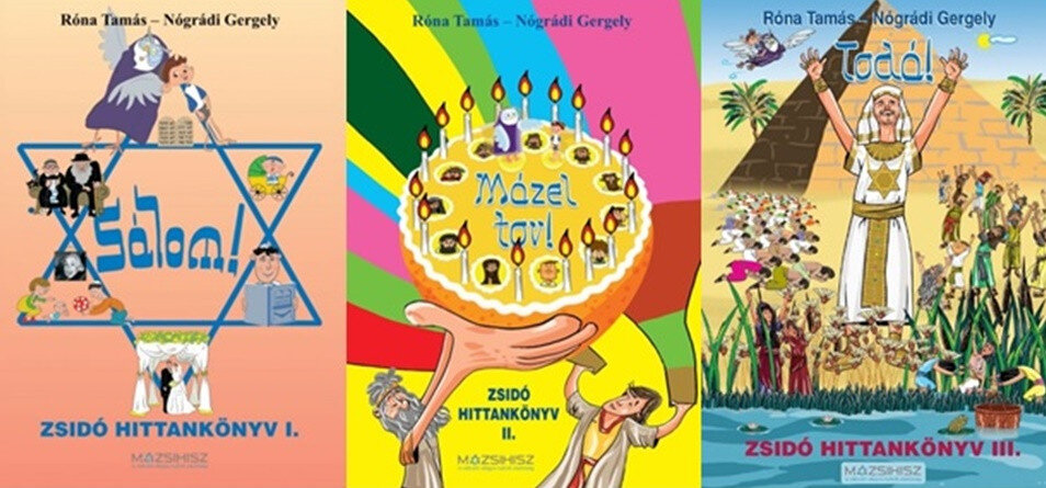 Az oktatás minőségét a legújabb zsidó hittankönyveink is segítik