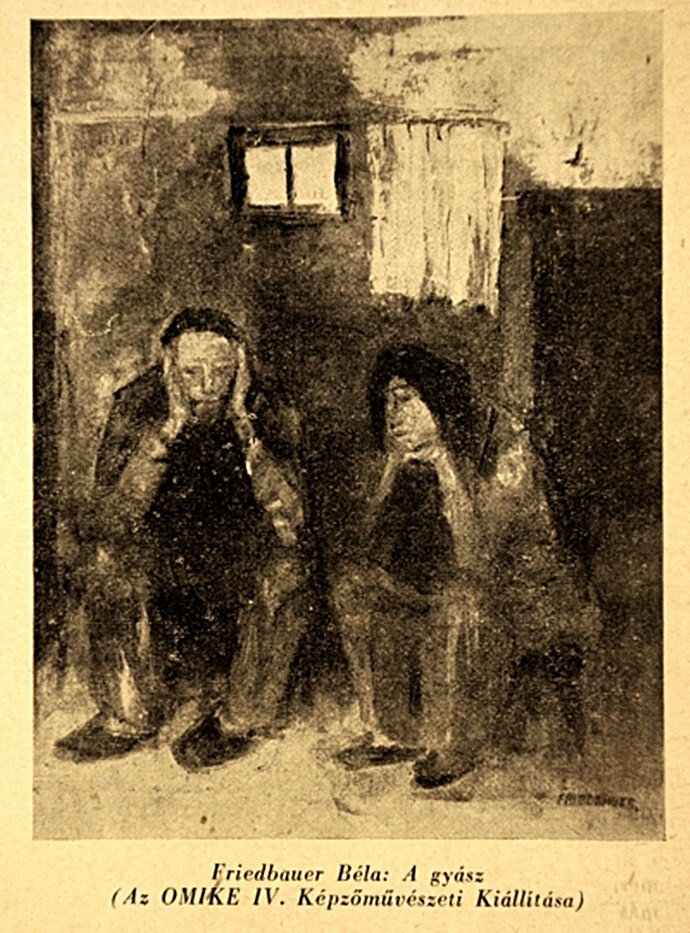 Friedbauer Béla-A gyász.jpg
