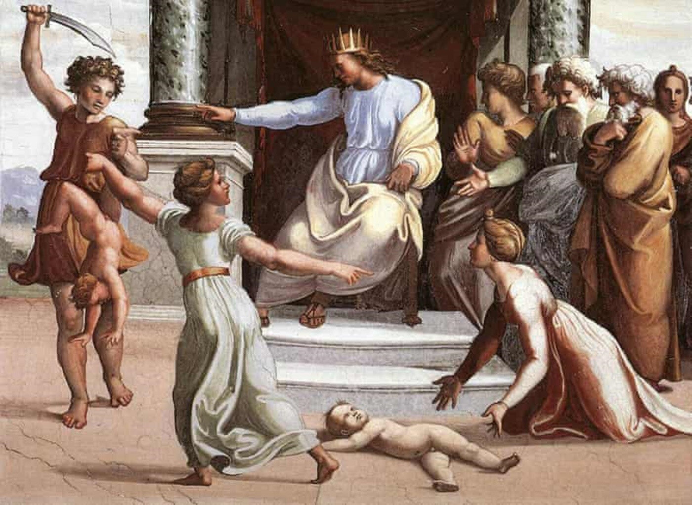 Raffaello Santi - Salamon itélete