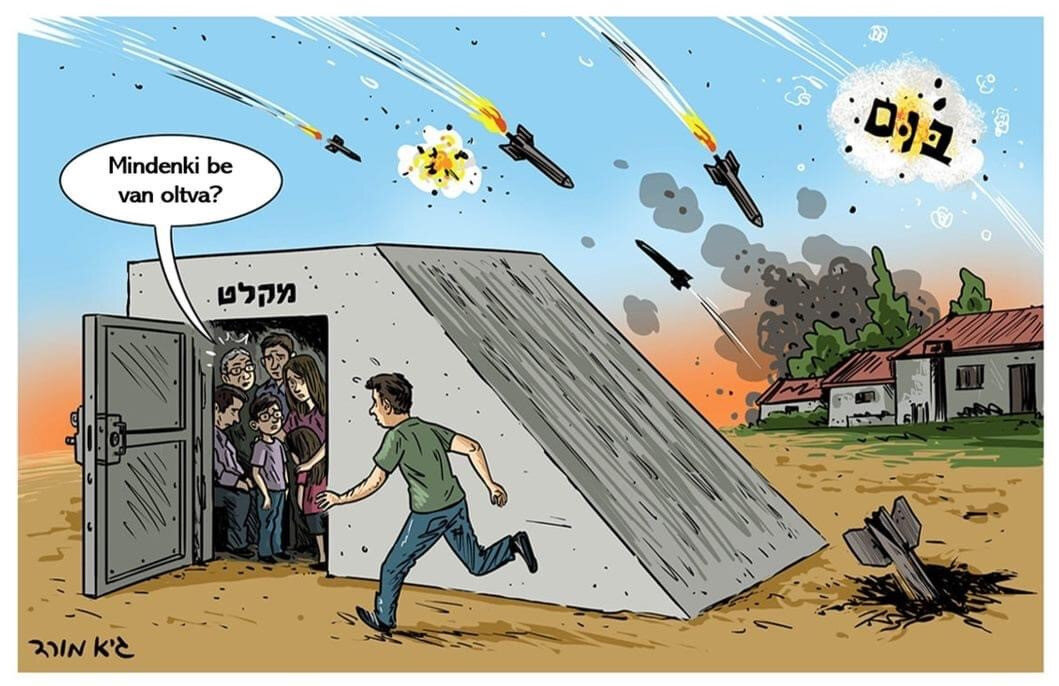 Guy Mored karikatúrája