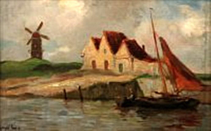 Gimes Lajos Vízparti táj 1930-as évek (002).jpg