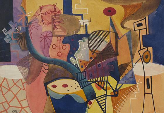 Zemplényi Absztrakt kompozíció Pintér aukciós Ház (002).jpg