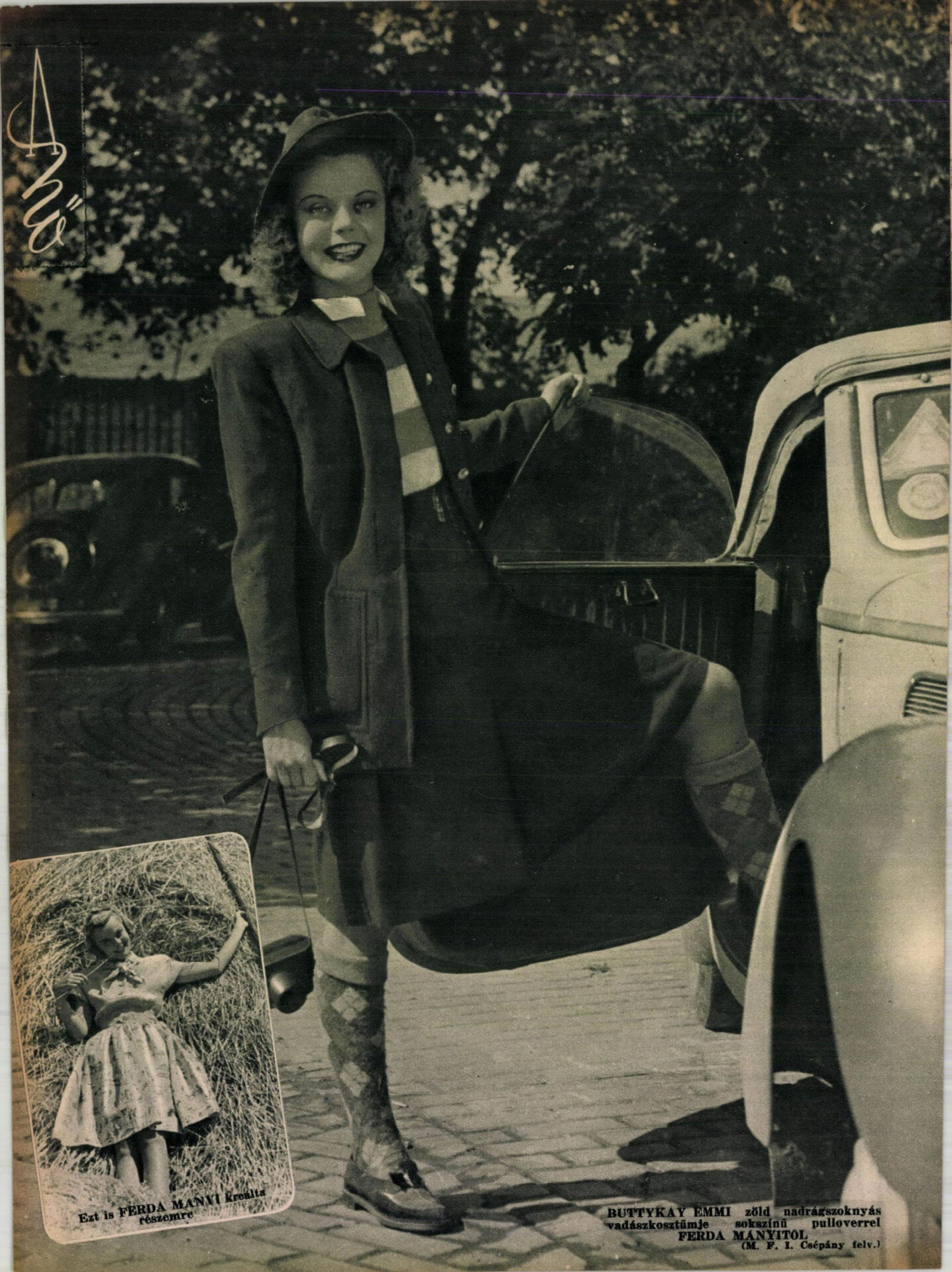 Divatfotó Forrás: Film Színház Irodalom (1943)