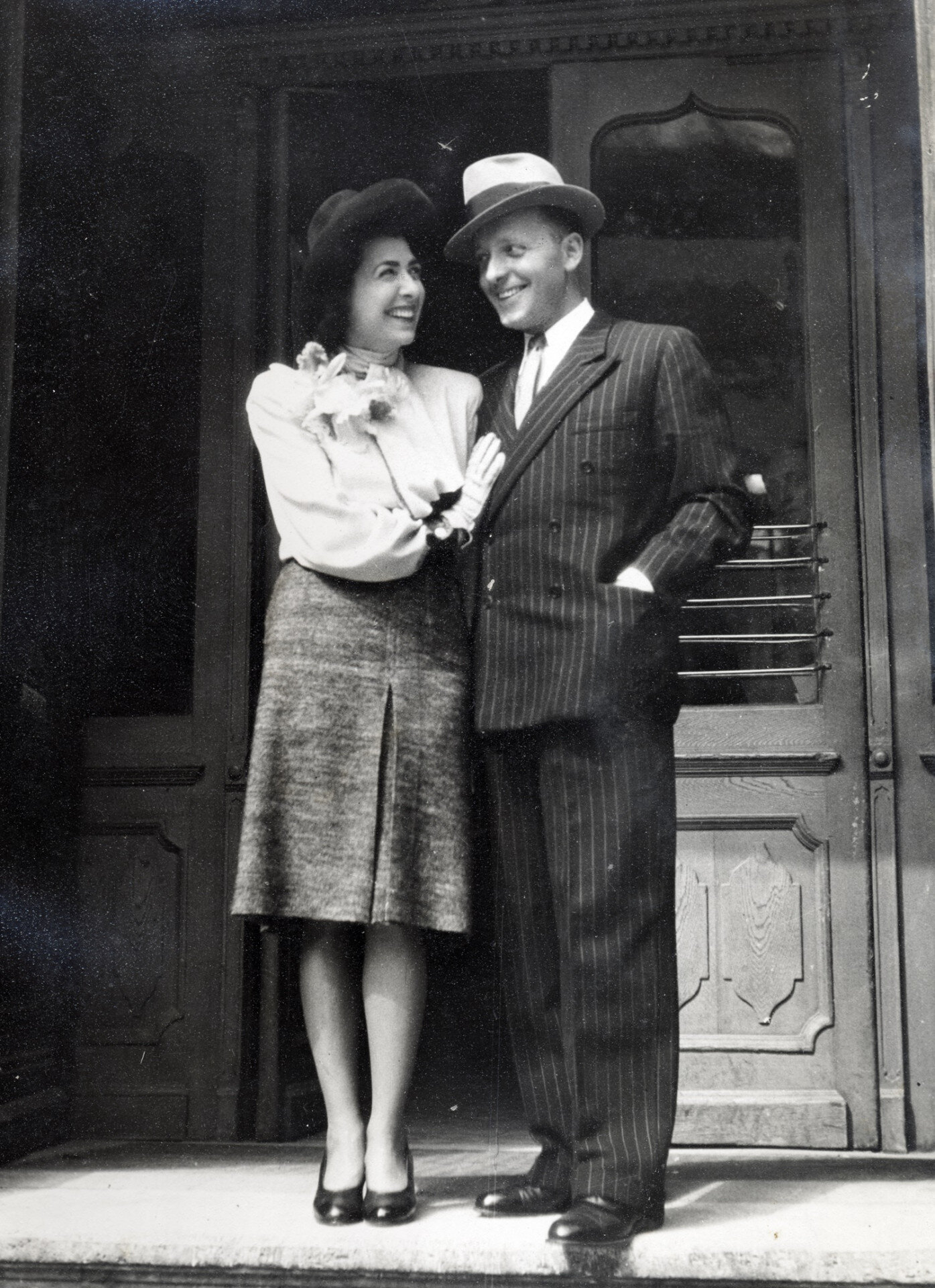 Ferda Manyi és Ráday Imre (1941) Forrás: Fortepan/Ráday Mihály