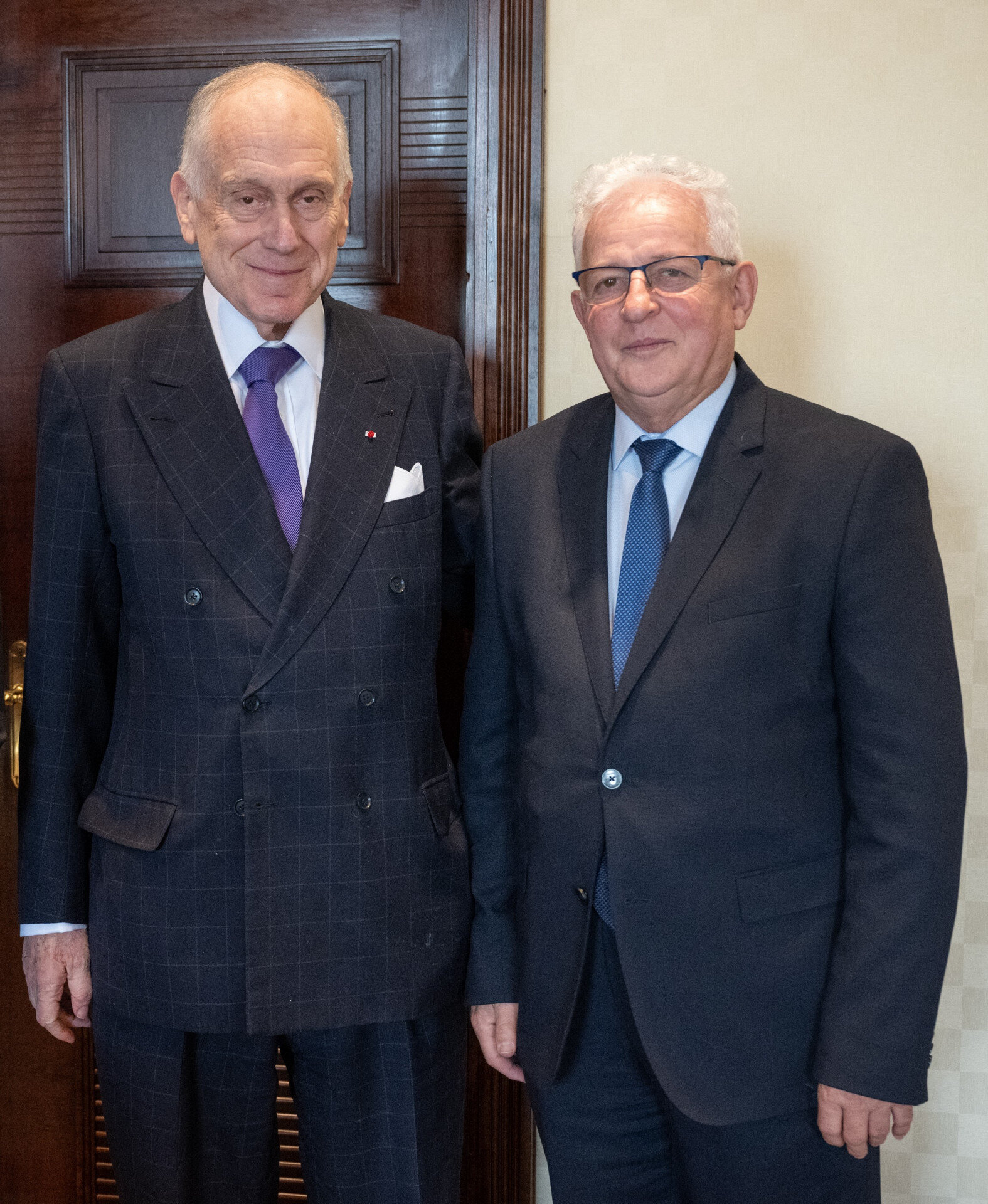 Ronald S. Lauder és Grósz Andor