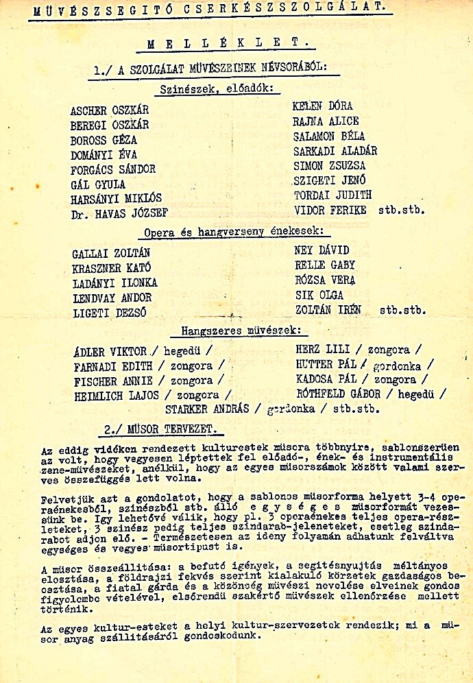 Pécsi Izraelita Hitközség 1939. művész névsor.jpg