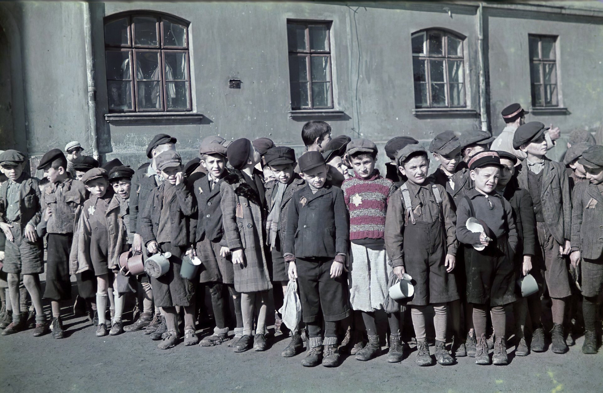 Walter Genewein osztrák náci tisztségviselő fotója a łódźi gettóból 1942-ből. #186200 Fotó: Fortepan / Album044 / Walter Genewe