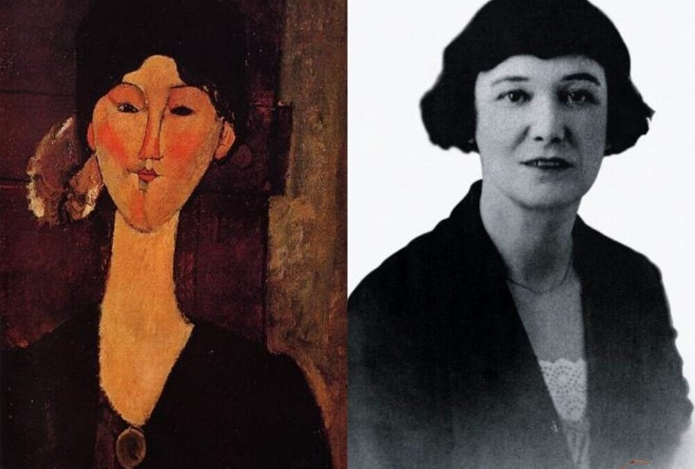 Beatrice Modigliani festményén és fotón