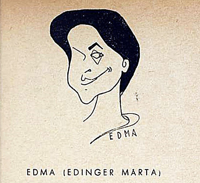 EDMA A Nemzeti Szalon kiállításainak katalógusa 1943-1947 - A magyar ujságrajzoló művészek 2. karikatóra kiállítása 1947 október.jpg