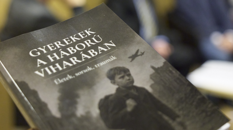 Gyerekek a háború viharában – kötetbemutató a Holokauszt Emlékközpontban