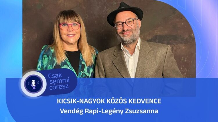 Kicsik-nagyok közös kedvence: „Rapizsuzsi” a Mazsihisz podcastban
