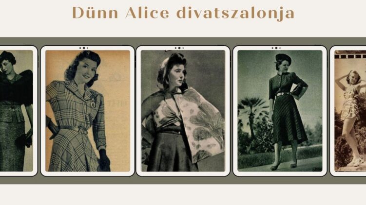 Fejes Katalin: Drámai jóslat – Dünn Alice divatszalonja