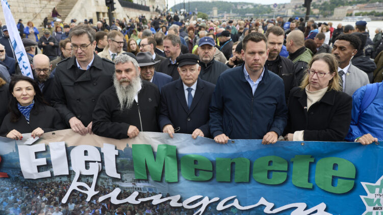 Dr. Grósz Andor az Élet Menetén: „Nem felejtünk, nem hallgatunk, nem hagyjuk!”