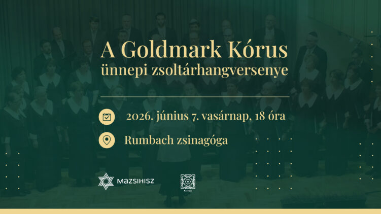 Az OR-ZSE Goldmark Kórusának zsoltárhangversenye a Rumbachban
