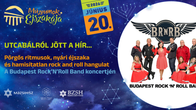 Utcabálról jött a hír… A Budapest Rock’N’Roll Band koncertje a Dohány utcai zsinagóga előtti Herzl téren
