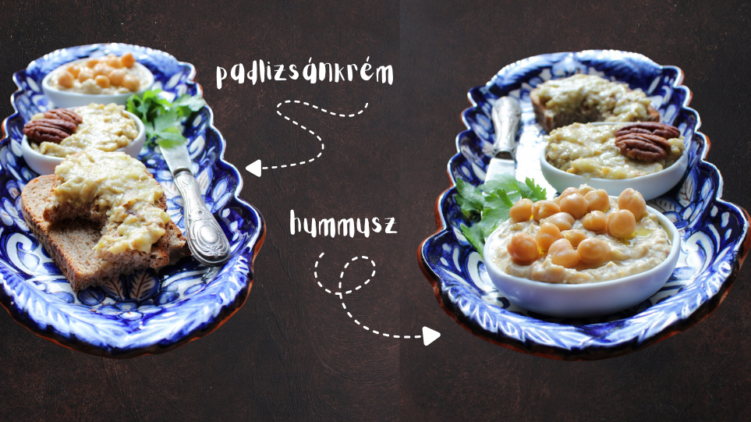 Padlizsánkrém hummusszal – Rubin Esztertől