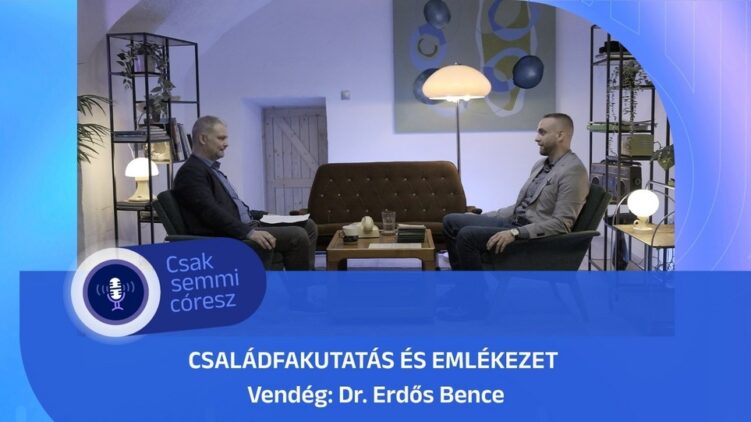 Családfakutatás és emlékezet – Dr. Erdős Bence a Mazsihisz podcastban