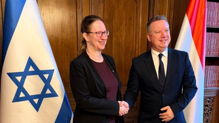 Izrael budapesti nagykövete a magyar belügyminiszterrel találkozott