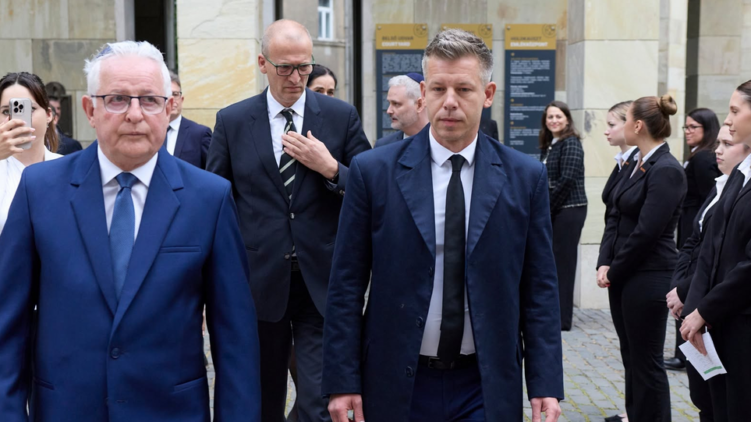 Magyar Péter fogadta a négy történelmi egyház vezetőit