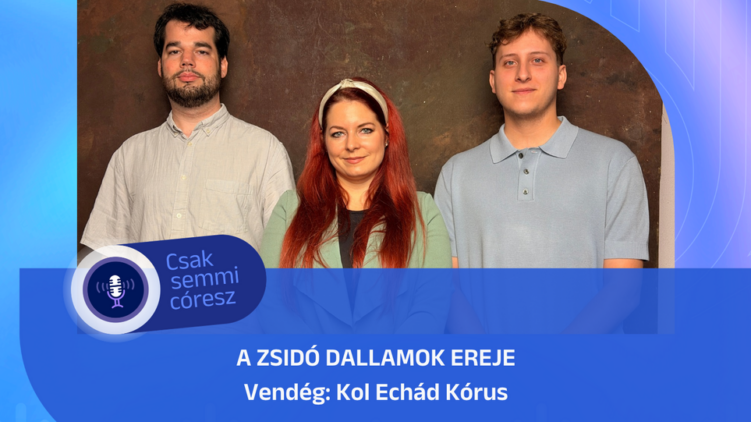 A zsidó dallamok ereje – a Kol Echád kórus a Mazsihisz podcastjában