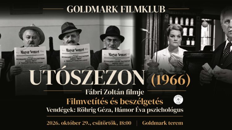 Fábri Zoltán: Utószezon – Filmvetítés, majd beszélgetés Röhrig Gézával és Hámor Évával