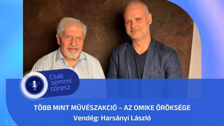 Több mint Művészakció – Harsányi László az OMIKE örökségéről a Mazsihisz podcastjában