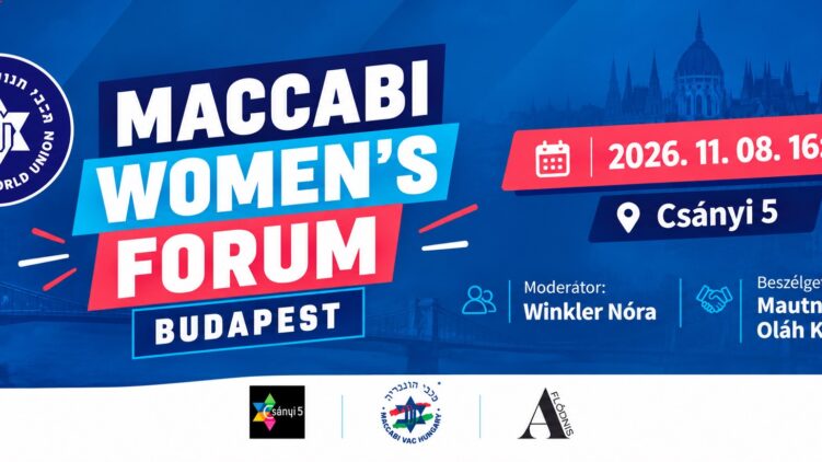 Mautner Zsófi és Oláh Kata a II. Maccabi Women’s Forum vendégei